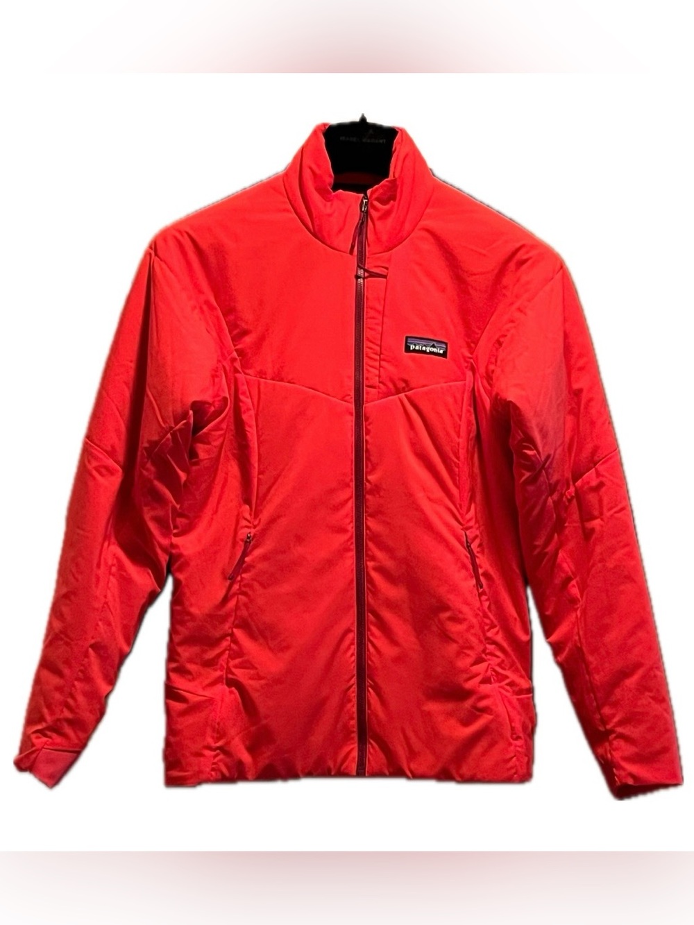 Patagonia Mid-Layer Red Insulated Full-Zip Jacket Sz M